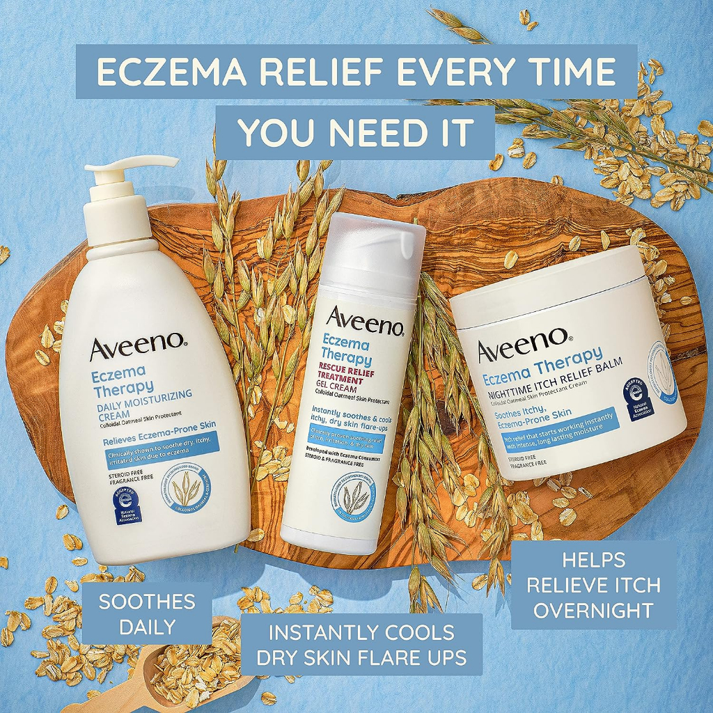 Aveeno Eczema Therapy 206g Kem dưỡng ẩm chuyên sâu dành cho da nhạy cảm