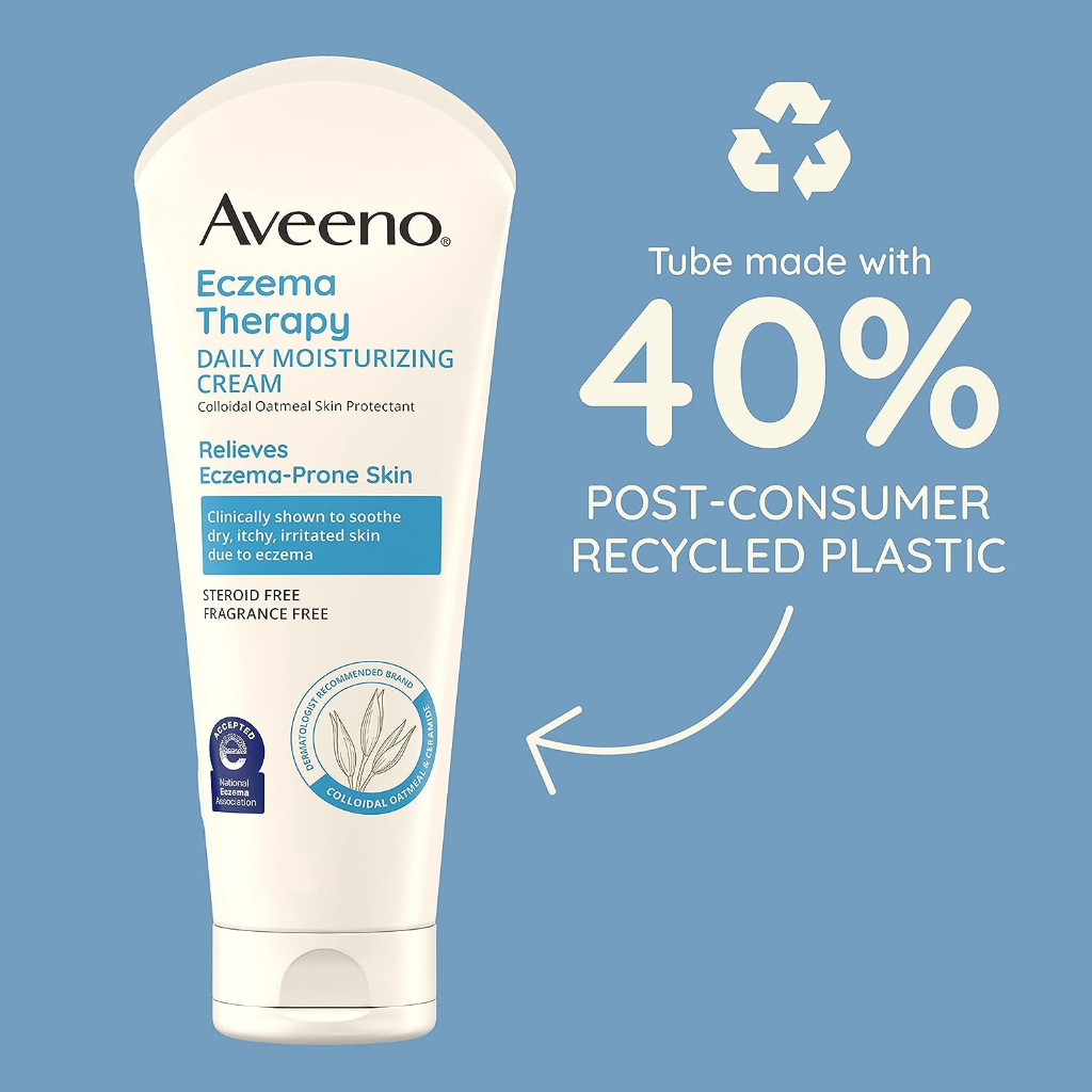 Aveeno Eczema Therapy 206g Kem dưỡng ẩm chuyên sâu dành cho da nhạy cảm