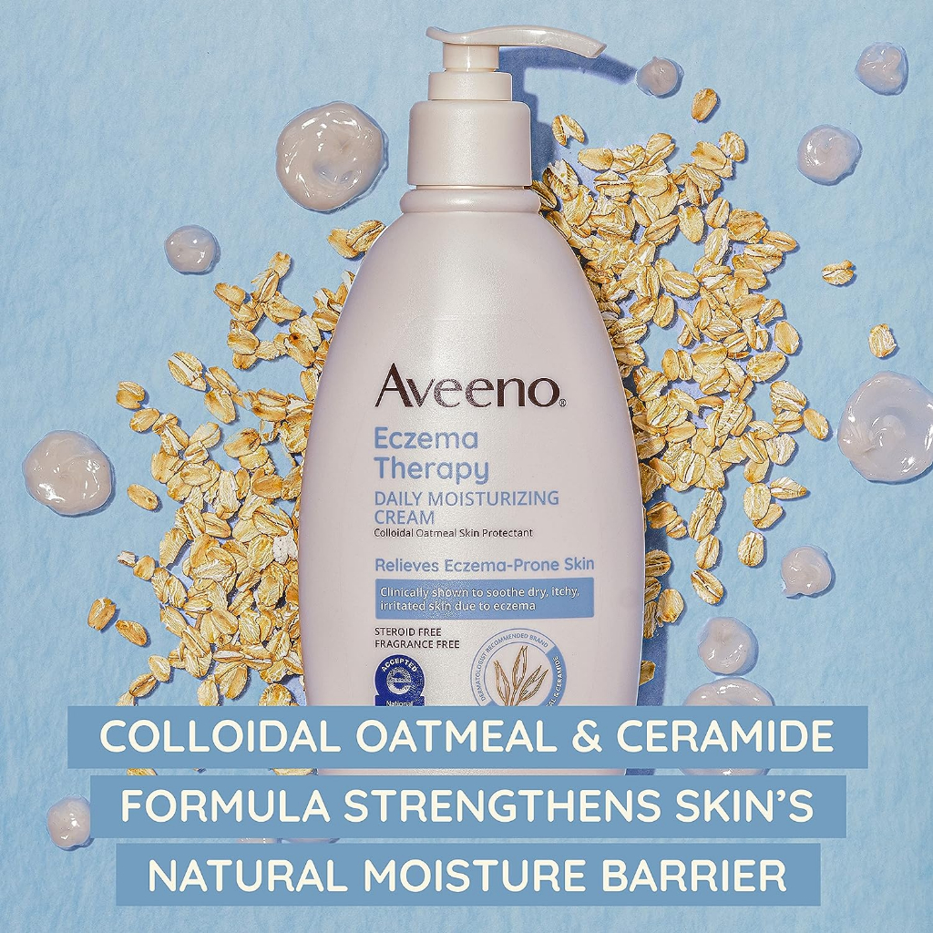 Aveeno Eczema Therapy 206g Kem dưỡng ẩm chuyên sâu dành cho da nhạy cảm