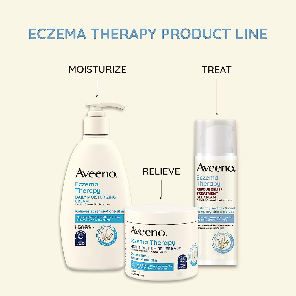 Aveeno Eczema Therapy 206g Kem dưỡng ẩm chuyên sâu dành cho da nhạy cảm