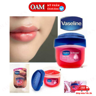 Son dưỡng môi Vaseline mềm mịn chống khô nứt, thâm môi dạng hũ 7gram