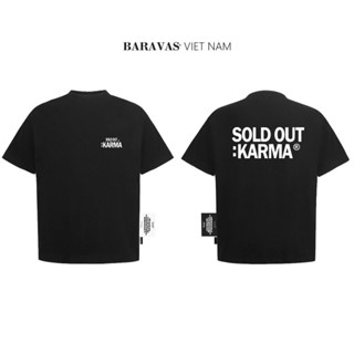 Áo Thun Baravas Form Boxy / SOLDOUTKARMA - Version Premium