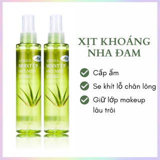 XỊT KHOÁNG NHA ĐAM ASPASIA MOIST UP FACE MIST ALOE ( 150ML )