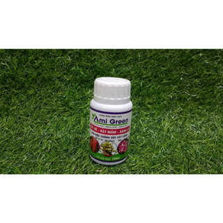 Ami green Phân bón giải độc cây -tốt rễ -bật mầm dùng cho hoa lan cây cảnh... chai 100ml