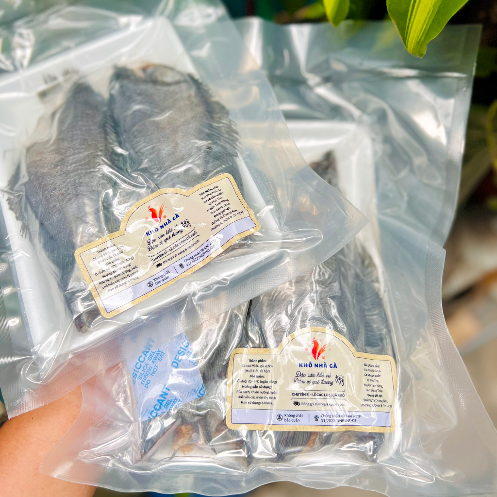 Khô Cá Sặc Bổi Cà Mau - Khô 4 Nắng Vị Lạt Hàng Xuất Khẩu Size 8-9 Con/KG