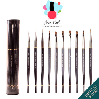 Sét cọ lawie 10 cây nail, cọ vẽ "cọ đắp gel" đắp bột cao cấp