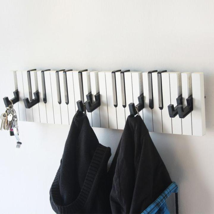 Móc Treo Đồ Hình Bàn Phím Đàn Piano