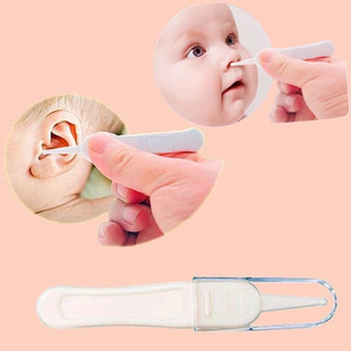 Nhíp gắp rỉ mũi đầu tròn an toàn cho bé