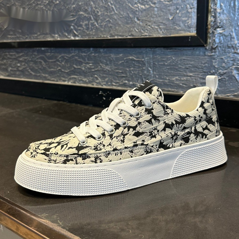 Giày Sneaker Nam, Giày Nam Vải Canvas Cao Cấp 2024