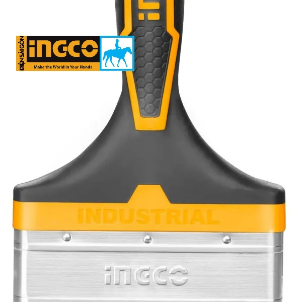 Ọ Sơn 4inch 100mm dầy cọ 20mm Dài lông 70mm Ceiling Brush Ingco CHPTB8704