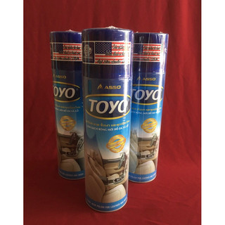Chai xịt vệ sinh đồ da & gỗ toyo 500ml