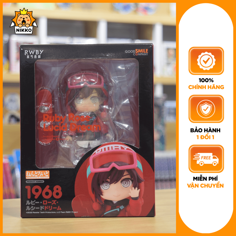 Mô Hình Nendoroid Ruby Rose: Lucid Dream #1968 - RWBY: Ice Queendom