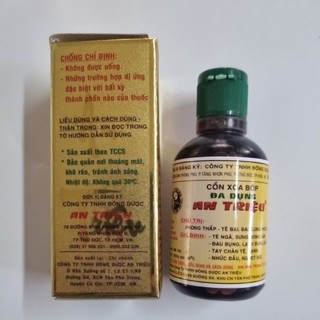 Cồn xoa bóp đa dụng An Triệu 60 ml