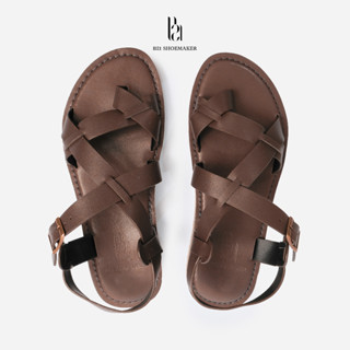 Sandal Nam B21 Da Microfiber Chống Thấm Nước Dép Xăng Đan Đế Cao Su Đúc Nguyên Khối Không Gây Mùi Hôi Chân Chính Hãng
