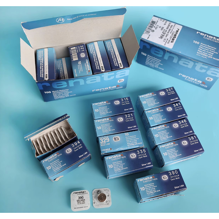 1 Viên Pin Renata Thụy Sĩ SR416SW / SR521SW / SR621SW / SR626SW / SR920SW / SR927SW / SR721SW / SR616SW 1.55V