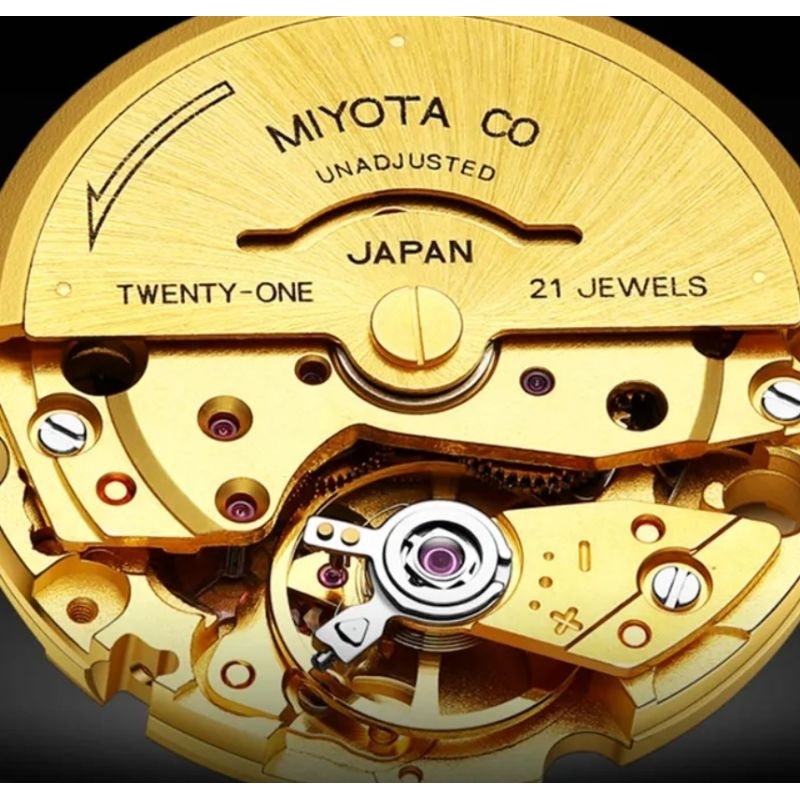 Đồng hồ nam dây da rin cơ automatic