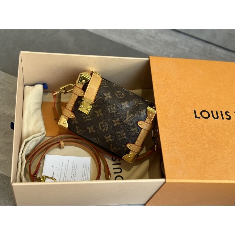 Túi xách dành cho nữ LV Trunk phom đẹp họa tiết mới cóng sz18cm kèm hộp vip