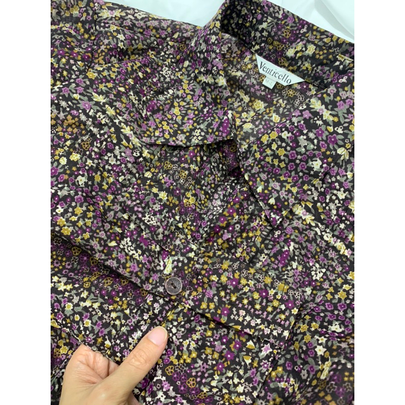 Áo hoa vintage cổ điển Secondhand 2hand tuyển chọn | Instagram: maybay.2hand