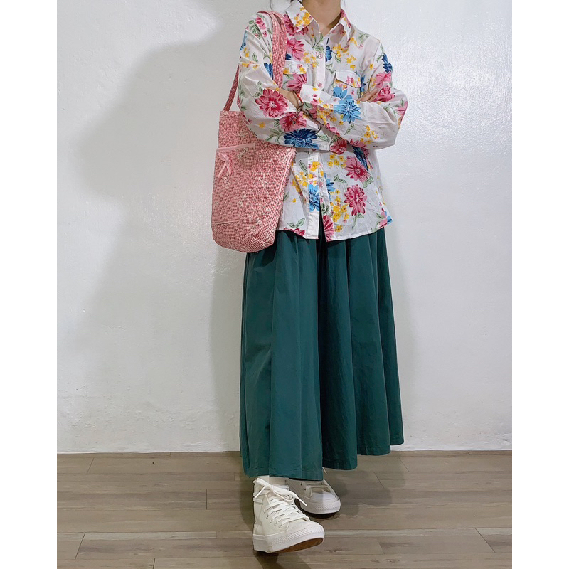 Áo xô hoa vintage cổ điển | Secondhand 2hand tuyển chọn | Instagram: maybay.2hand
