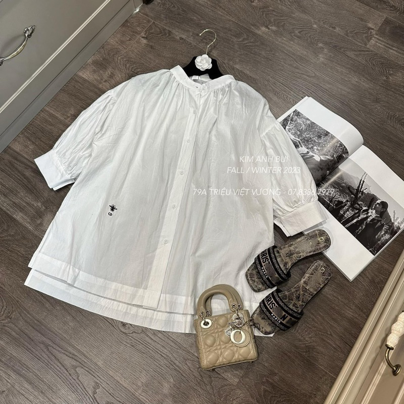 Áo Sơmi Đi O Nhăn Kim Anh Bùi