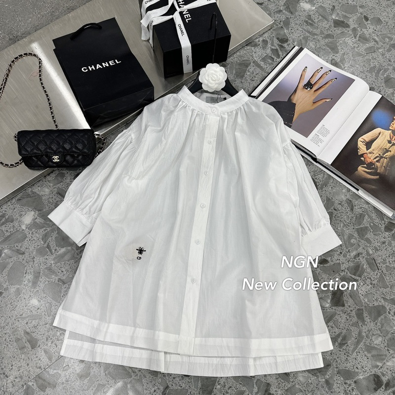 Áo Sơmi Đi O Nhăn Kim Anh Bùi