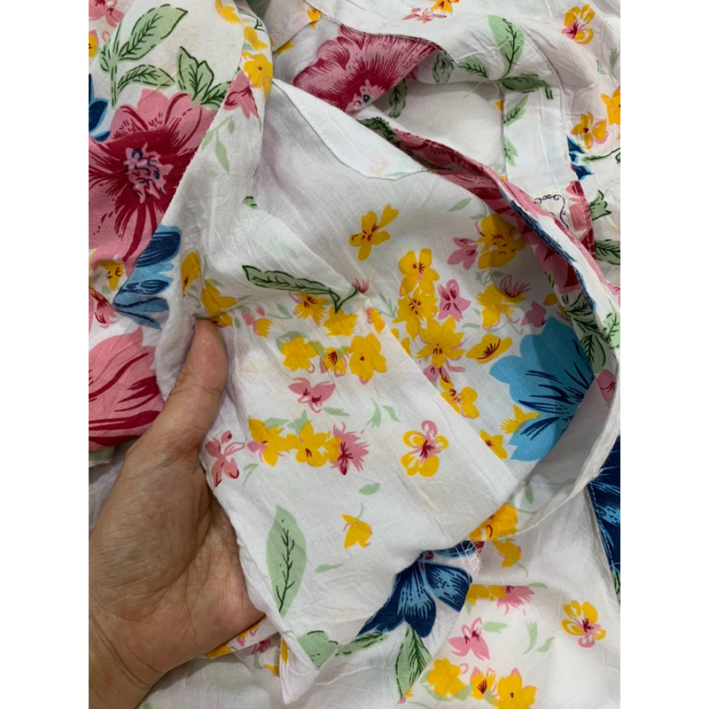 Áo xô hoa vintage cổ điển | Secondhand 2hand tuyển chọn | Instagram: maybay.2hand