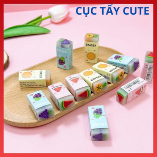 Tẩy bút chì 2B siêu đẹp, gồm tẩy bút chì chất lượng cao thiết kế đơn giản tiện dụng dành cho các bạn học sinh