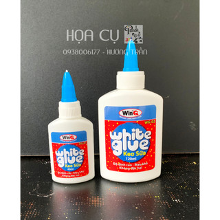 Keo sữa Win, White glue – độ dính cao, không độc hại chai 40/120ml