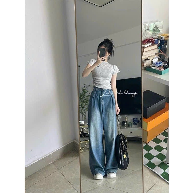 Áo cổ cao len tăm  dúm sườn hàng QCL1