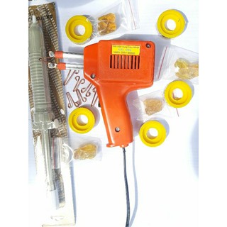 mỏ hàn xung 120w+hút thiếc ( tặng thiếc hàn,nhưa thông,mỏ đồng)