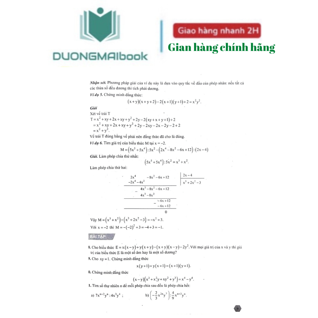Sách - Bài tập nâng cao và Một số chuyên đề Toán 8 mới 2023 - Bùi Văn Tuyên