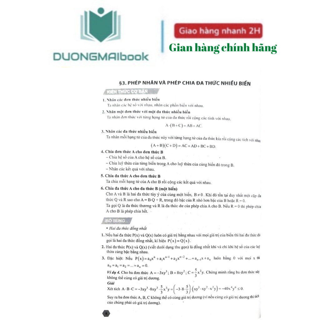Sách - Bài tập nâng cao và Một số chuyên đề Toán 8 mới 2023 - Bùi Văn Tuyên