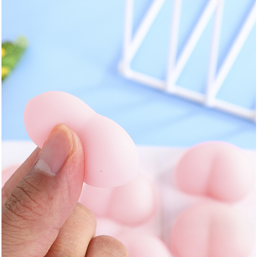 Squishy đào mông mochi DCBM2 Dễ Thương mềm mại bóp đã tay cute dán trang trí ốp
