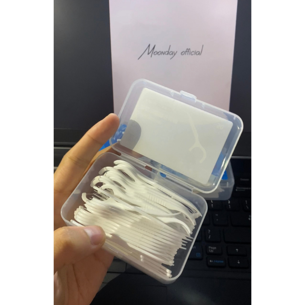 Tăm chỉ nha khoa hộp 50 cái, tăm chỉ nha khoa- Gia Dụng Thu Hoài