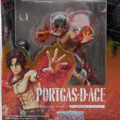 Mô Hình Nhân Vật One Piece , Ace Các Tư Thế Chiến Đấu, Cao 16cm, Full Box - Tượng Mô Hình Figure