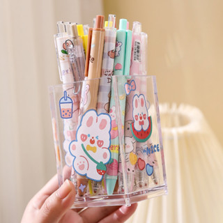 Ống Đựng Bút Trong Suốt Để Bàn, Ống Bút  Trong suốt Acrylic Cắm Bút Đa Năng, Hộp Bút Để Bàn Tiện Lợi
