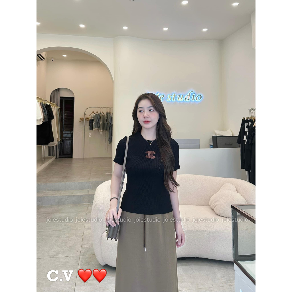 Áo thun len tăm hàng QCL1