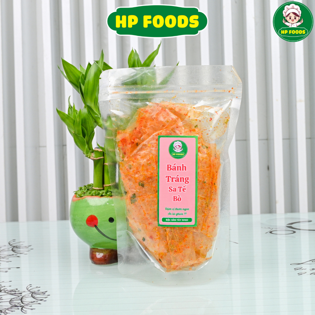 Bánh tráng trộn sẵn gia vị ngon số 1 Tây Ninh, Bánh tráng xì ke siêu cay, siêu ngon, đủ vị - HP FOODS