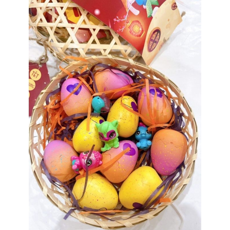 Thú Hatchimals chính hãng xoa nở bí mật linh thú bên trong