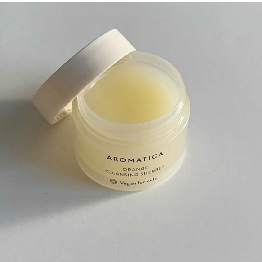 QUÀ TẶNG KHÔNG BÁN - Sáp Tẩy Trang Làm Sạch, Sáng Da Aromatica Orange Cleansing Sherbet 12g