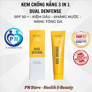 KEM CHỐNG NẮNG VẬT LÝ DUAL DEFENSE SUNSCREEN SPF 50 PA+++ ( 30g )