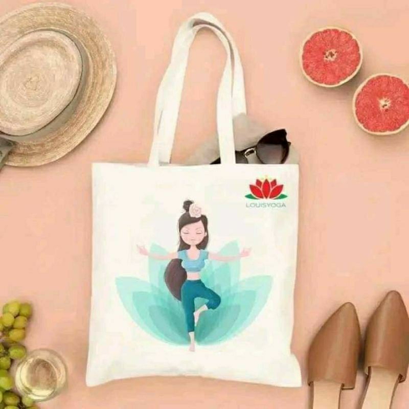 Thảm yoga du lịch louis yoga, khăn trải thảm 2 trong 1 cao cấp chống trơn trượt tặng kèm túi