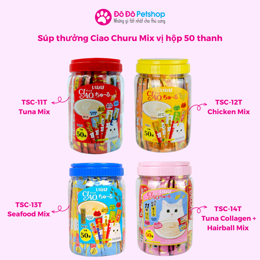 Ciao Churu 50 Thanh