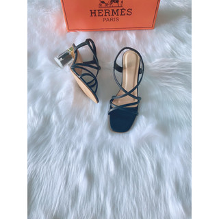 Giày sandal cao gót 7phân quai mảnh LV010