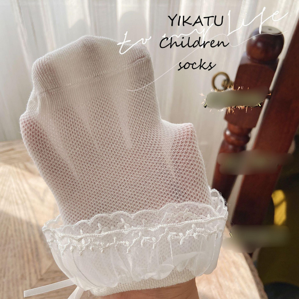 SET 4 TẤT/VỚ BÉ GÁI TRẮNG REN PHONG CÁCH NHẬT HÀN