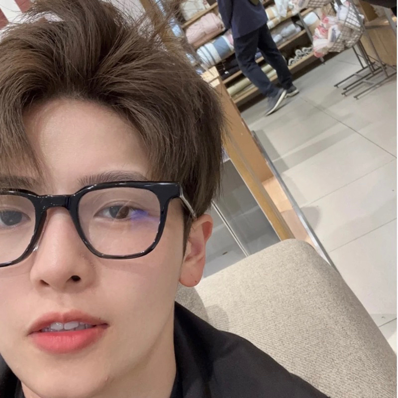 ( Bản thường) Kính giả cận, gọng kính cận nam nữ dáng vuông basic G.m MM010 Jolie eyewear