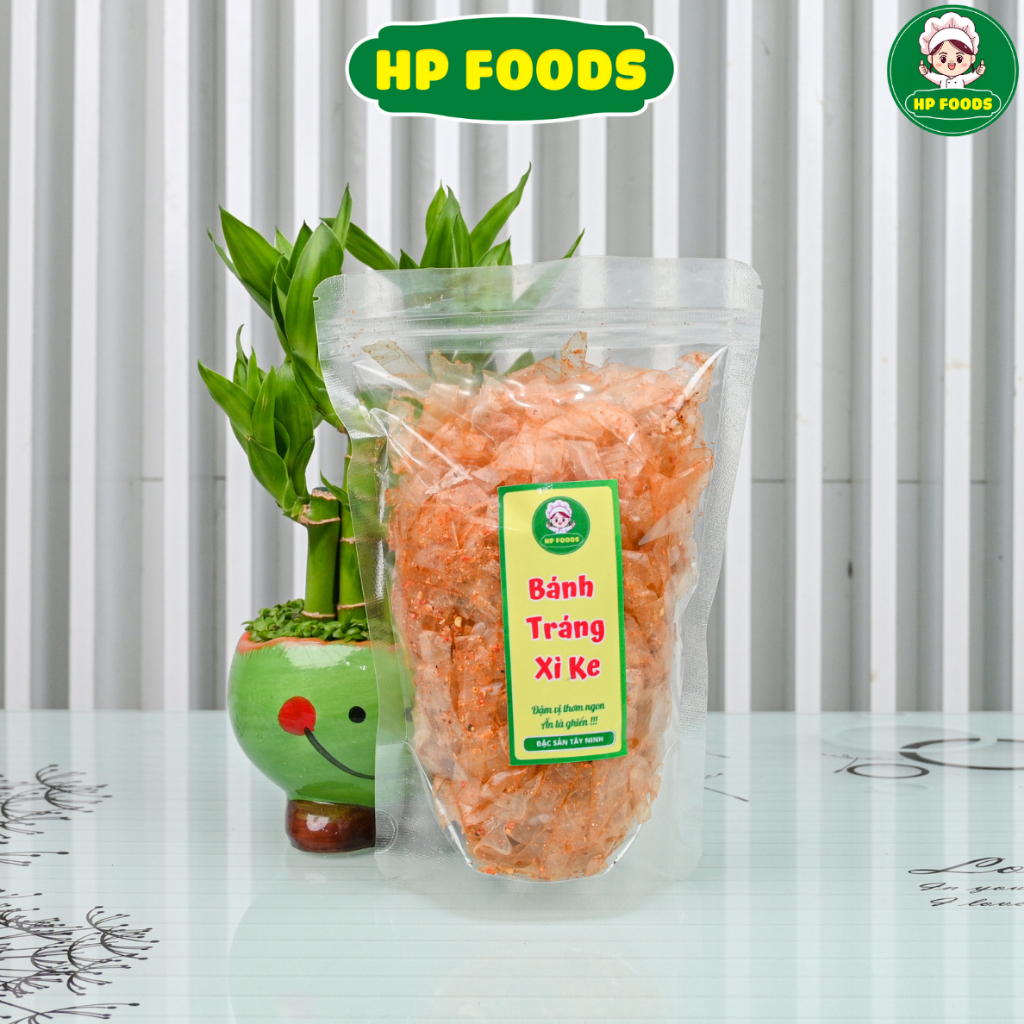 100gr Túi Zip  Bánh tráng xì ke đủ vị Siêu Ngon Số 1 Tây Ninh - HP FOODS