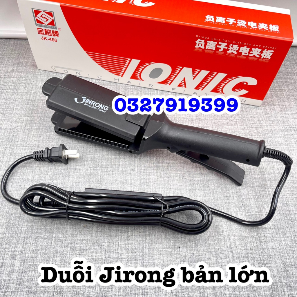 ✅freeship✅ Máy duỗi tóc bản lớn JINRONG ( 5,3cm ) - duỗi gọng kìm