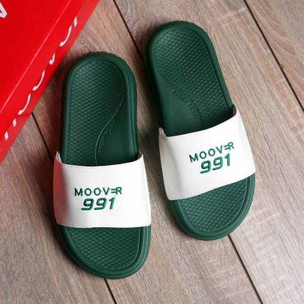 Dép quai ngang MOOVERCÁ THÊU 991 TÍNH NAM NỮ 4CM