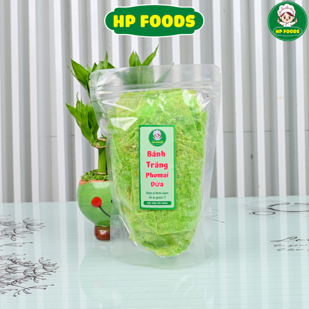 100gr Bánh tráng Phomai đủ vị túi zip Siêu Ngon Số 1 Tây Ninh - HP FOODS